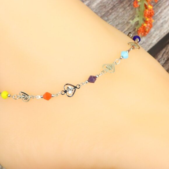 "Elegant Handmade Anklet – Delicate Jewelry for Women, MAR091529 - Picture 5 of 10